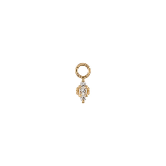 Métier 9k Gold Dala Diamond Plaque