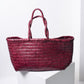 Dragon Diffusion Large Bamboo Triple Jump Bag (Bordeaux)
