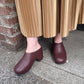 Either/Or "Terrace Clog" (plum)