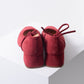 Either/Or The Heeled Ballet (red suede)