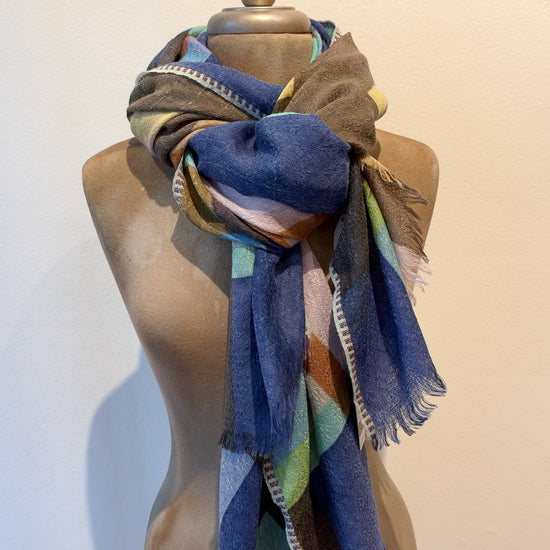 Épice Large Scarf/Stole "Check 