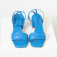 Halmanera Abby 36 Mid Heel Sandal (electric blue) on sale!