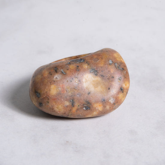 Hinge Designs Large Brecciated Jasper Ring