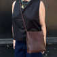 Il Bisonte "Snodo" Shoulder Bag (dark chocolate)
