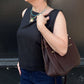 Il Bisonte "Essenza" Shoulder Bag (dark chocolate)