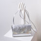 Il Bisonte "1978" Crossbody Bag (silver)