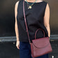 Il bisonte Medium "1978" Handbag (bordeaux)