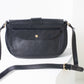 Il Bisonte Medium Saddle Bag (black)