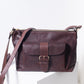 Il Bisonte Buckle Bag (chocolate brown)