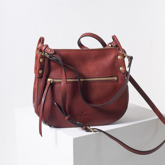 Il Bisonte Petite "Essenza" Bag (cognac)