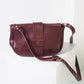 Il Bisonte Medium Saddle Bag (wine)
