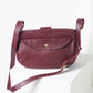 Il Bisonte Medium Saddle Bag (wine)