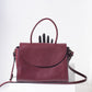 Il bisonte Medium "1978" Handbag (bordeaux)