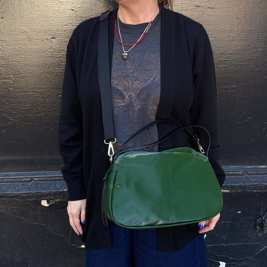 Jack Gomme Le Bowl Bag (Forest Green Sheen)