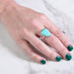 Jamie Joseph Vertical Australian Opal Ring