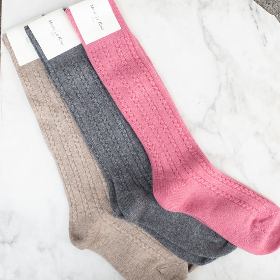 MARIA LA ROSA "Scotland" Wool Blend Knee HI
