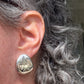 Monica Castiglioni Bombati 01 Large Sterling Silver Studs