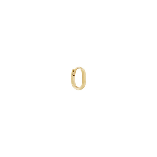 Métier 9ct Gold Mini Clicker Hoop