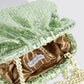 Maria La Rosa "Mini Game" Clutch (mint)