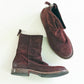 Moma Suede Ankle Boot (wine)