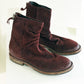 Moma Suede Ankle Boot (wine)