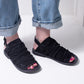 Moma Suede Sandal (black)
