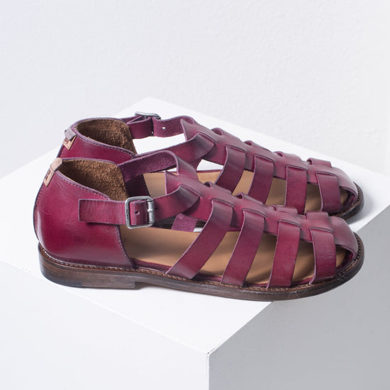 Moma Fishermand Sandal (cranberry) on sale!