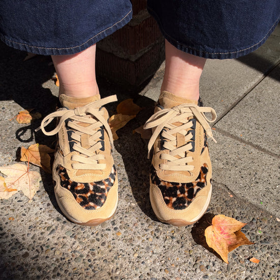 Moma Leather Sneaker (Leopard)