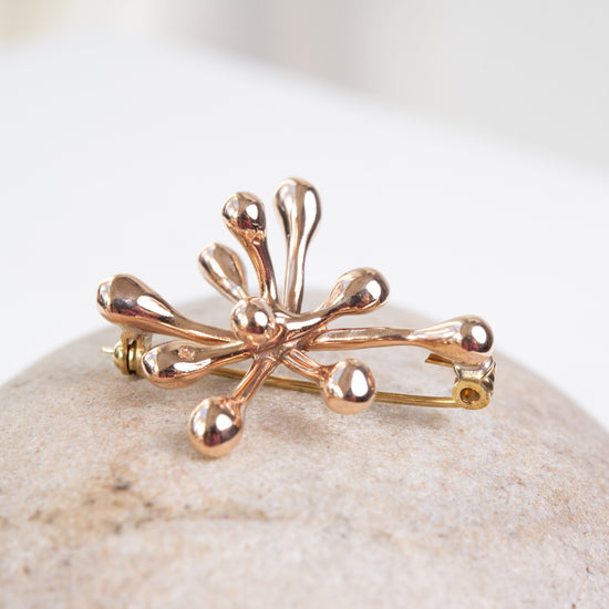 Monica Castiglioni Pistilli 18 Bronze Brooch