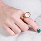 Monica Castiglioni Campanule Bronze & Enamel Ring