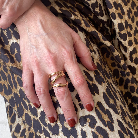 Monica Castiglioni Stortulini 04 Bronze Ring
