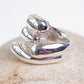 Monica Castiglioni Abbracci 10 Sterling Silver Ring
