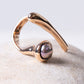 Monica Castiglioni Bamboo Bronze & Tahitian Pearl Ring