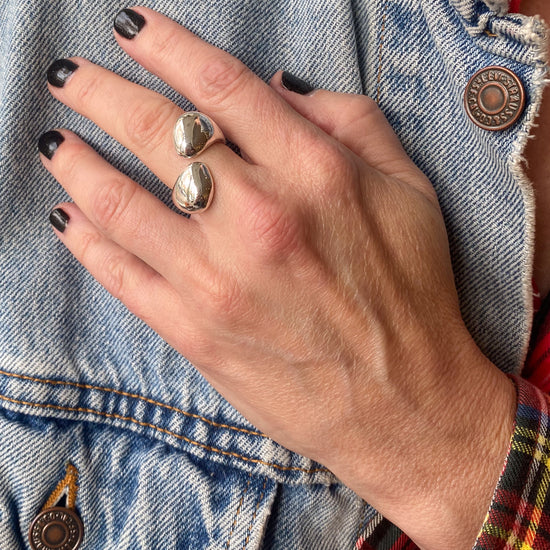 Monica Castiglioni Bombati 07B Sterling Silver Ring