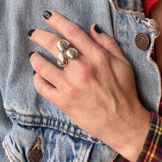 Monica Castiglioni Bombati 07C Sterling Silver Ring