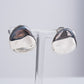 Monica Castiglioni Bombati 01 Large Sterling Silver Studs