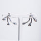 Monica Castiglioni Pistilli 24 Sterling Silver Post Earrings