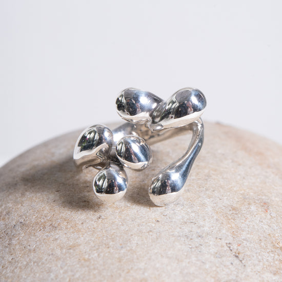 Monica Castiglioni Pepite 57 Sterling Silver Ring