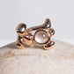 Monica Castiglioni Pepite 09 Bronze & Moonstone Ring