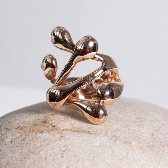 Monica Castiglioni Pepite 10 Bronze Ring