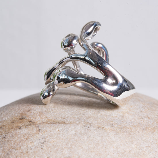 Monica Castiglioni Pepite 10 Sterling Silver ring