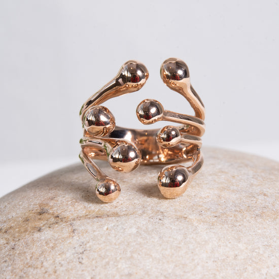 Monica Castiglioni Pistillini 03 Bronze Ring