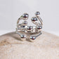 Monica Castiglioni Pistilli 03 Sterling Silver Ring