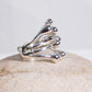 Monica Castiglioni Pistilli 03 Sterling Silver Ring