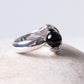 Monica Castiglioni Perle Sterling Silver & Onyx Ring