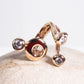 Monica Castiglioni Spatusce 41 Bronze W/Zirconia  Ring