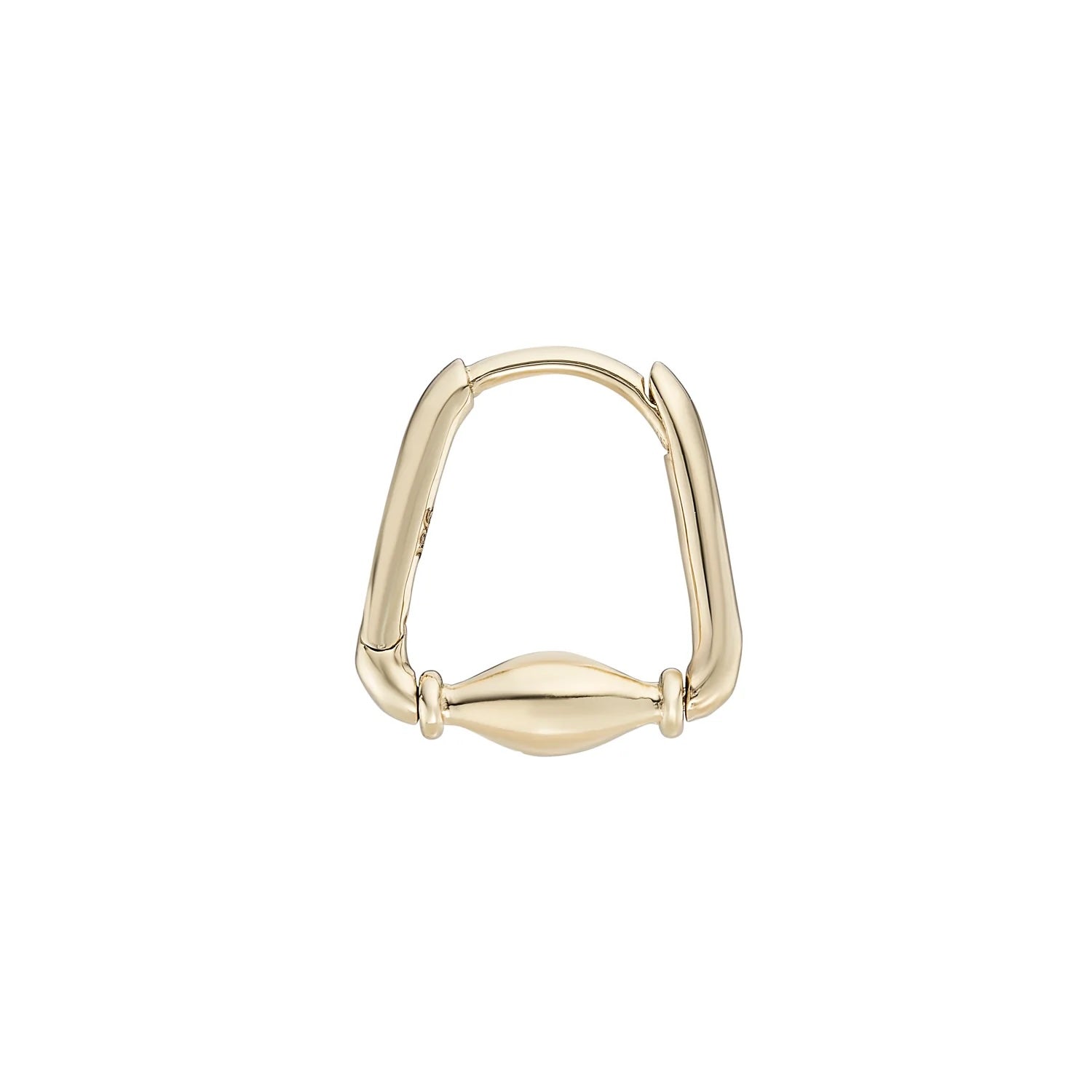 Métier 9K Gold Mudra Spinner Hoop