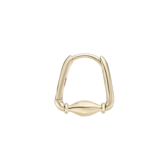 Métier 9K Gold Mudra Spinner Hoop