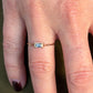 Myacale Bi-Color Sapphire 10K Gold Ring
