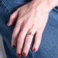 Myacale solid 10k Gold Bicolor Tourmaline Ring